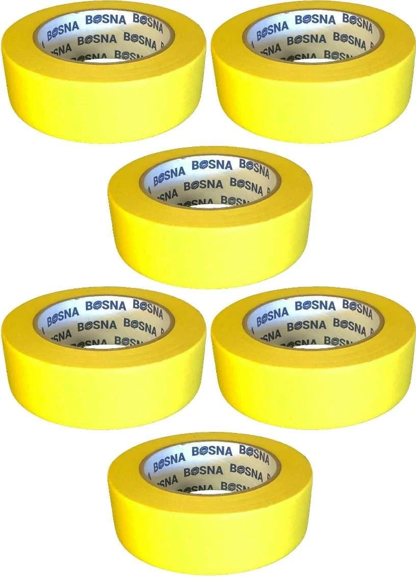 02-B260-04 BOSNA YELLOW TAPE 1.5"