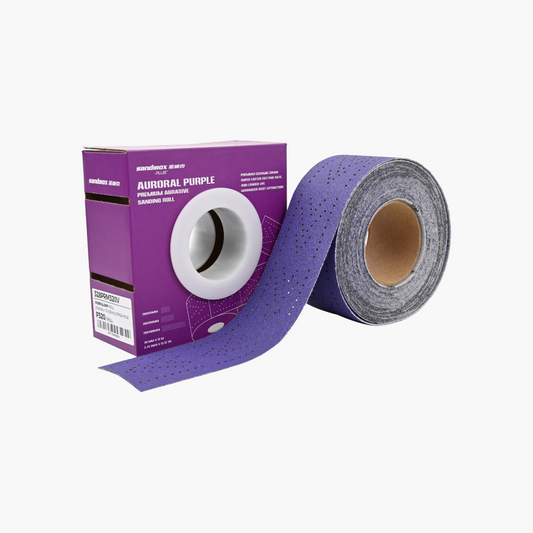 Purple Hook & Loops Roll Multiple Hole