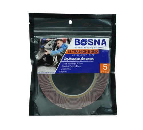 B485-04 Ultra High Bond Attachment Tape   1/4"   (RED)