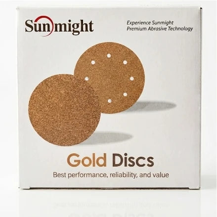 sun might gold discs 8"PSA