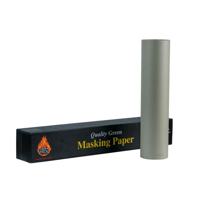 High Teck™ MP140G-36 Masking Paper, 36 in W x 400 ft L, Green, 35 lb Basis