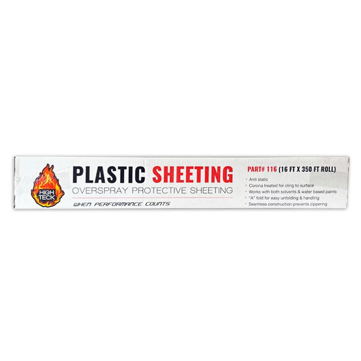 High Teck 116 Plastic Sheeting 16' x 350' Roll .315 Mil HDPE